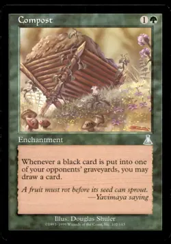 MTG Compost LP Light Play Urza's Destiny [1349] - Image 1