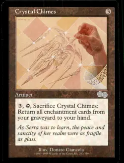 Crystal Chimes LP Light Play Urza's Saga MTG [10511] - Image 1