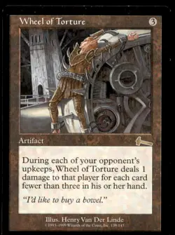 Wheel of Torture LP Light Play Urza's Legacy MTG [6206] - Image 1
