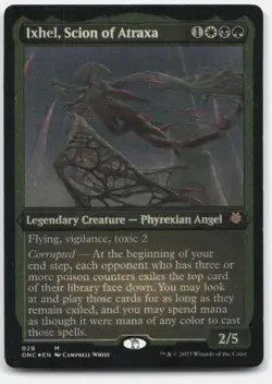Ixhel, Scion of Atraxa - Thick Stock *Foil* ONC 29 NM - Image 1
