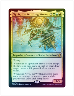 1x Xyris, the Writhing Storm, Foil, Magic the Gathering MTG NM - Image 1