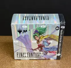 MAGIC THE GATHERING MTG FINAL FANTASY FACTORY SEALED COLLECTOR BOOSTER BOX - Image 1