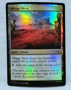 Mirage Mesa 0262 Foil Outlaws of Thunder Junction Magic: The Gathering - Image 1