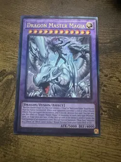 Dragon Master Magia Prismatic Ultimate Rare RA04-EN055 Yugioh NM (PUR) - Image 1