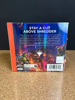 MAGIC THE GATHERING MTG TEENAGE MUTANT NINJA TURTLES TMNT COLLECTOR BOOSTER BOX - Image 2