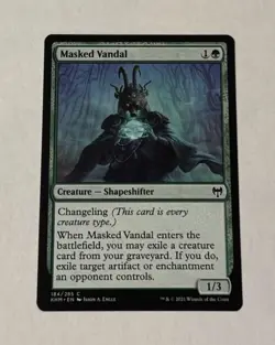 MTG Masked Vandal - Kaldheim NM - Image 1
