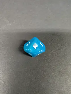 Magic The Gathering Final Fantasy Prerelease Promo Blue D10 Dice New MTG - Image 2