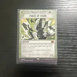 Force of Vigor M 0029 - Outlaws of Thunder Junction: Breaking News Regular - NM - Image 1