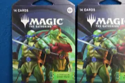 MTG Teenage Mutant Ninja Turtles (X3 Packs) Play booster Sealed (QF-0887) - Image 2