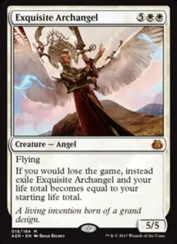 Exquisite Archangel - Aether Revolt - #18 Creature Mythic NM - Image 1