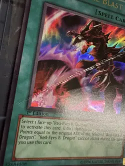 Yugioh! Inferno Fire Blast SOD-EN042 Ultra Rare 1st Edition - Image 2
