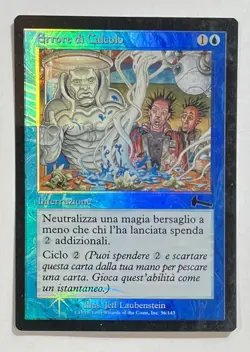 MTG MISCALCULATION (FOIL) Ursa's Legacy (Italian) (OldManMTG 003-768) - Image 1