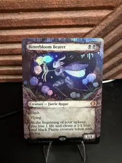 Bitterbloom Bearer (Showcase) Lorwyn Eclipsed Foil * Read Description * - Image 1