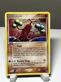 Sudowoodo 15/115 Reverse Holo Rare Ex Unseen Forces Pokemon - Image 1