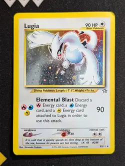 Lugia 009/111 Neo Genesis Pokemon HP Holo DMG - Image 1