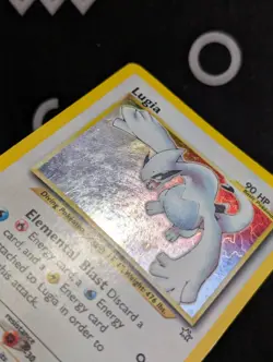 Lugia 009/111 Neo Genesis Pokemon HP Holo DMG - Image 2