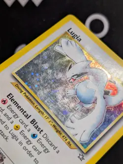 Lugia 009/111 Neo Genesis Pokemon HP Holo DMG - Image 3