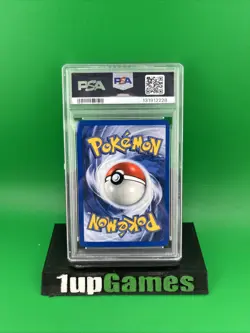 2001 Pokemon Black Star Entei Promo PSA 9 #34 With multiple Swirls - Image 2