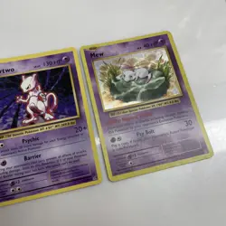 RETRO Pokemon Trading Card Ungraded Lot Holo Basic Mew Mewtwo 2016 - Image 3