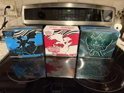 Pokemon Black Bolt & White Flare ETBs & Twilight Masquerade ETB Factory Sealed - Image 1