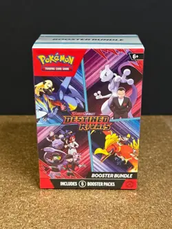 POKEMON SCARLET & VIOLET DESTINED RIVALS FACTORY SEALED BOOSTER BUNDLE BOX - Image 1