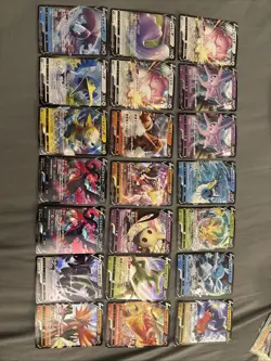 Pokemon TCG 21 Card Lot Foil V/EX Cards Lot Japanese - Image 1