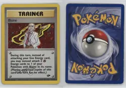 Lt Surge Holo Pokemon Gym Heroes #17 2000 - Image 3