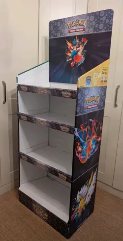 Pokemon TCG Mega Evolutions Display Stand See Description & Photos For Example - Image 1