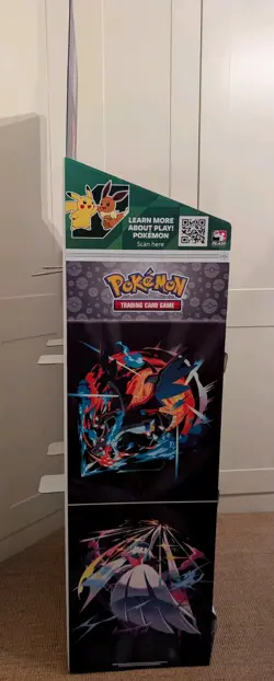 Pokemon TCG Mega Evolutions Display Stand See Description & Photos For Example - Image 4
