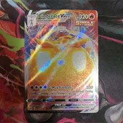 Pokemon Cinderace VMAX 045/264 Fusion Strike Single Strike Holo 320… - Image 1