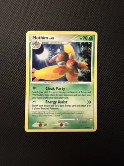 Mothim 6/99 Holo Rare Platinum Arceus Pokemon Card 2009 Near Mint - Image 2