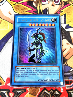 Black Luster Soldier sye-024 Unltd Ed (NM/NM+) Ultra Rare Yu-Gi-Oh! - Image 1