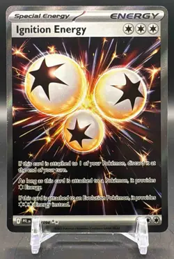 2025 Pokemon Gaming Phantasmal Flames Ignition Energy #124/094 Ultra Rare - Image 1