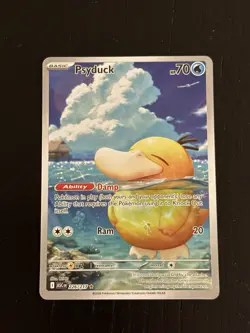Psyduck Ascended Heroes 226/217 Secret Rare Pokemon TCG Near Mint Pack Fresh - Image 1