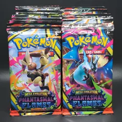 36x Phantasmal Flames Booster Packs - English Pokemon TCG - New & Sealed - Image 1