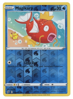 POKEMON TCG MAGIKARP 039/192 COMMON REVERSE HOLO REBEL CLASH - Image 1