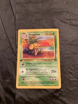 1999 Pokemon 1st Edition Jungle - #35/64 Exeggutor Non-Holo (Uncommon) NM - Image 1