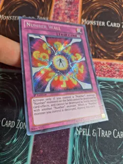 Yu-Gi-Oh! TCG Number Wall NUMH-EN058 Secret Rare 1st Edition MP - Image 2