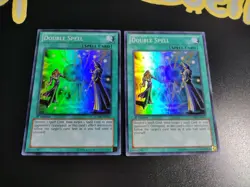 Double Spell x2 - LCYW-EN065 Yugioh! Played/ Moderate Play 1st Edition TCG - Image 1