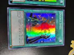 Double Spell x2 - LCYW-EN065 Yugioh! Played/ Moderate Play 1st Edition TCG - Image 3
