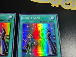 Double Spell x2 - LCYW-EN065 Yugioh! Played/ Moderate Play 1st Edition TCG - Image 5