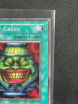 Pot of Greed SD2-EN017 YuGiOh Structure Deck: Zombie Madness - Image 3