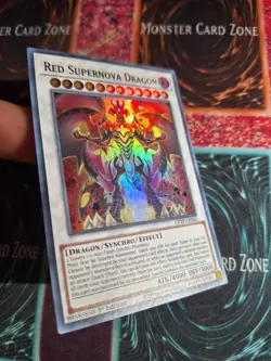 Yu-Gi-Oh! Red Supernova Dragon GFTP-EN045 Ultra Rare 1st Edition Near Mint - Image 2
