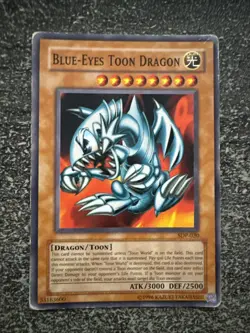 CARTE YU-GI-OH! BLUE-EYES TOON DRAGON SDP-020 OCCASION - Image 1