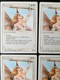 MTG | 4 x Serra Angel | Revised Edition | Magic The Gathering | Playset | - Image 2