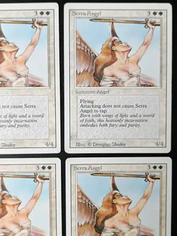 MTG | 4 x Serra Angel | Revised Edition | Magic The Gathering | Playset | - Image 3