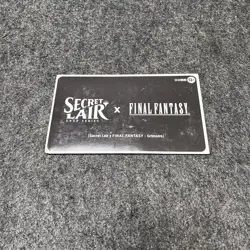 MTG Secret Lair x FINAL FANTASY: Grimoire in JAPANESE, Sealed, Scuffed - Image 1