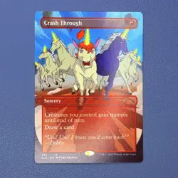 Crash Through Secret Lair Drop MTG Near Mint - Image 1