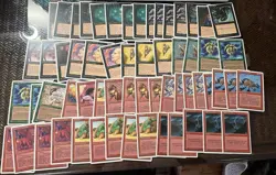 Mtg. 4th Edition Lot. Mind Twist Hypnotic Spector. Lightning Bolt. Serra Angel - Image 1