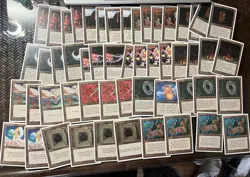 Mtg. 4th Edition Lot. Mind Twist Hypnotic Spector. Lightning Bolt. Serra Angel - Image 2